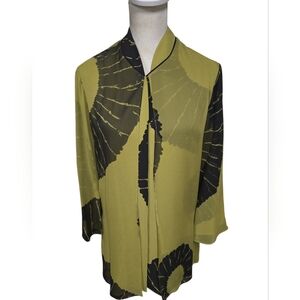 Anne Namba 100% Silk Tunic Blouse